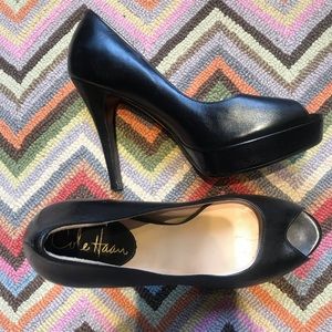 Cole Haan Peep-toe Platform Pumps